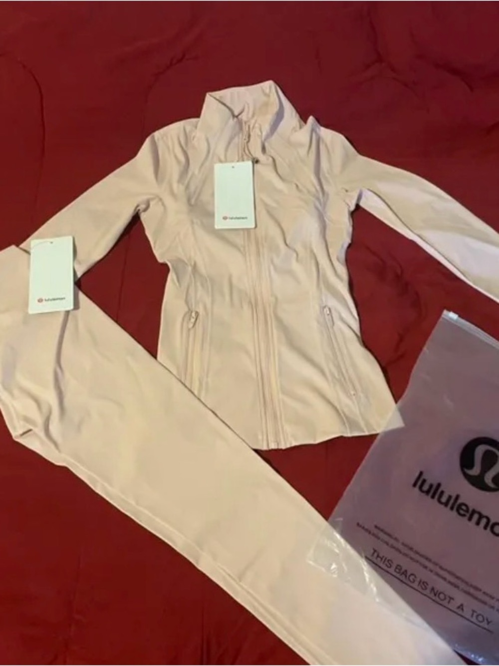 lululemon athletica Light Pink Blazer Jacket